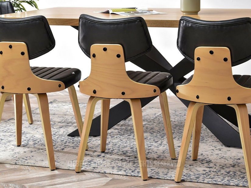 Stolica Iris (crni hrast + hrast)