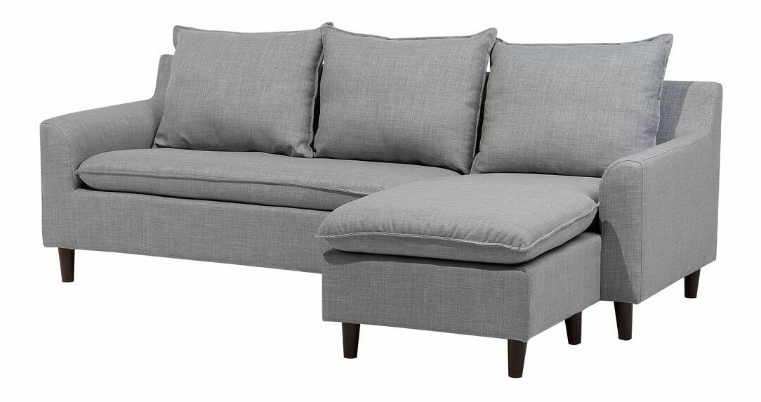 Rohová sedačka Epsom (svetlosivá) (P)