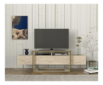 TV stolić/ormarić Biano (travertin)