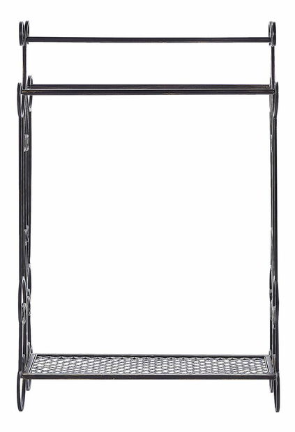 Törölközőtartó állvány Gion (fekete)