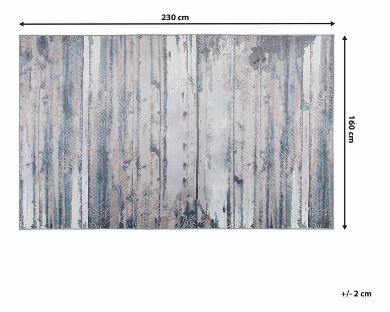 Tepih 230 cm Dafni (svijetlo siva) *rasprodaja