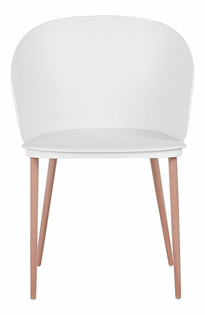 Set 2 ks. jedálenských stoličiek BALAK (biela)