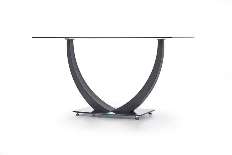 Blagovaonski stol Angila (za 6 osoba) (crna)