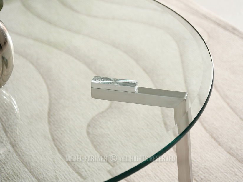 Dohányzóasztal Cyclon (átlátszó)