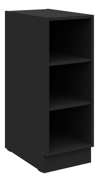 Dolný kuchynský regál Sienla 30 D OTW BB (čierna matná)