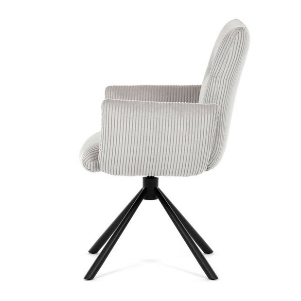 Jedálenská stolička Daston (krémová)