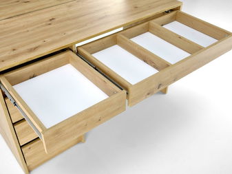 Fésülködőasztal Hektor XL (artisan tölgy) (tükörrel)