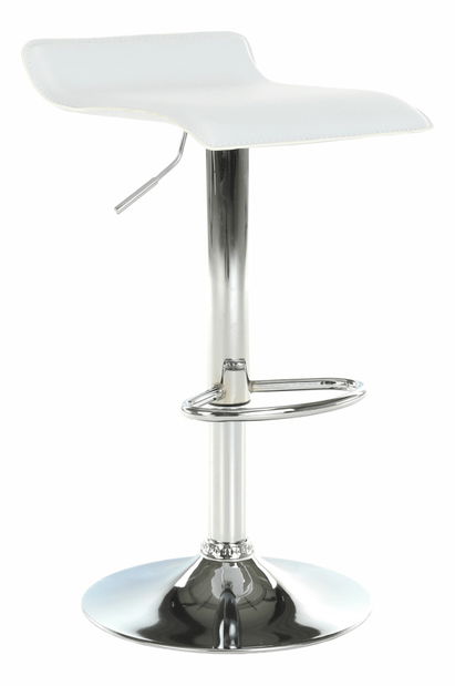 Scaun tip bar Larina (alb)