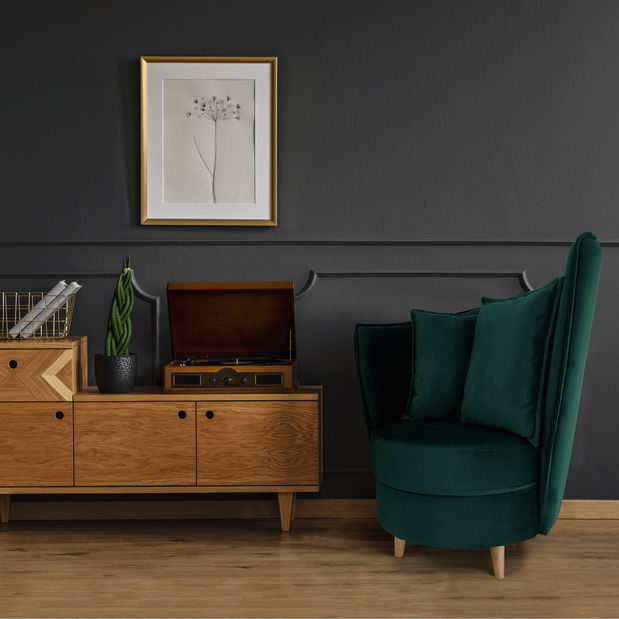 Fotel Rander (smaragd)