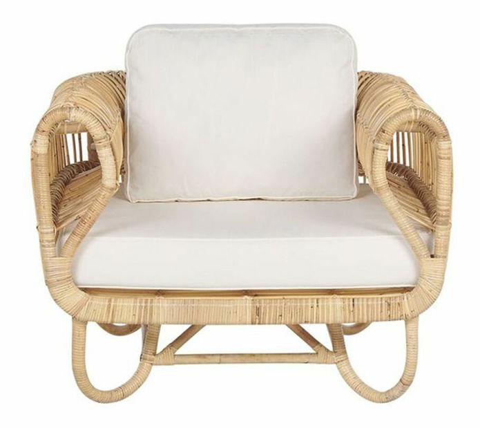 Vrtna garnitura za sjedenje DALCA/LINTO (bež) (za 4 osobe)