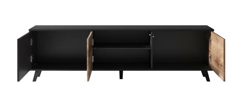 Polc Ranae P1 (wotan tölgy + fekete)