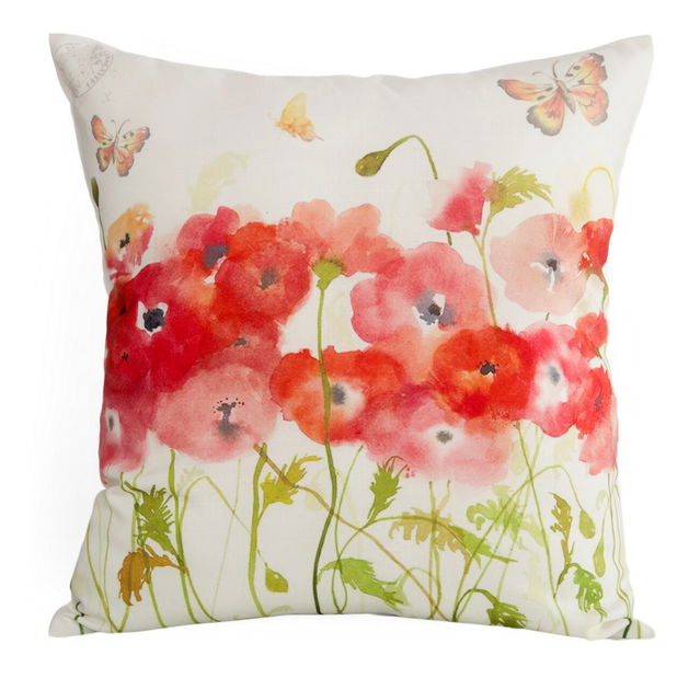 Ozdobný vankúš 45X45 cm Natura (červená) (2 ks)