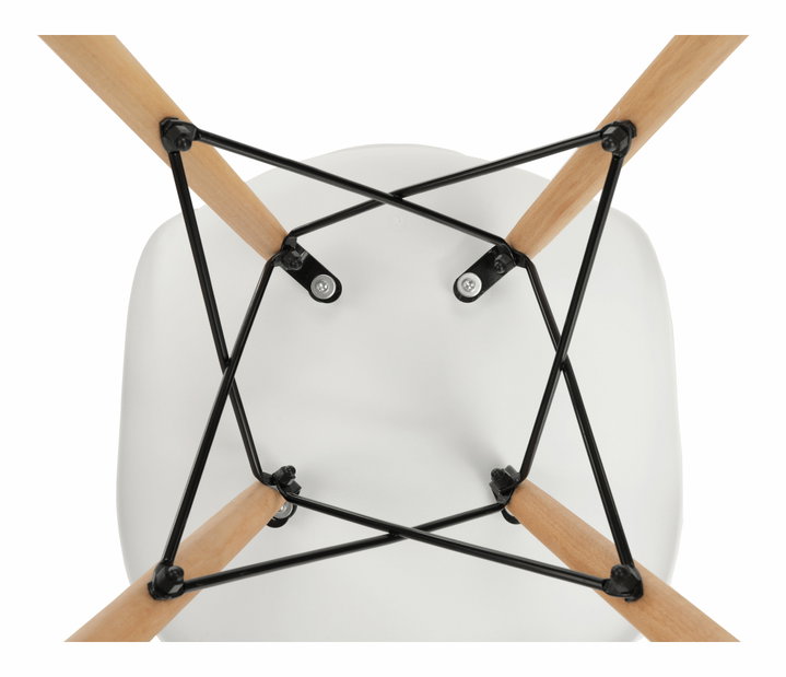 Set 4 ks. jedálenských stoličiek Cisi 3 (biela) *výpredaj