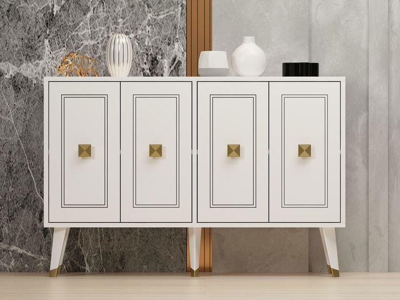 Ormarić Tanati (bijela + zlatna)