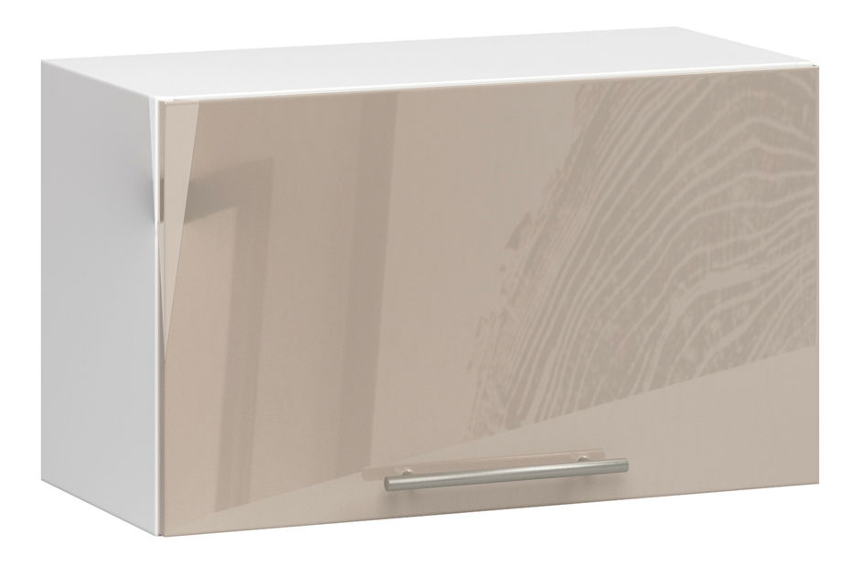 Dulap superior bucătărie Organo W 60 (alb + cappuccino lucios)