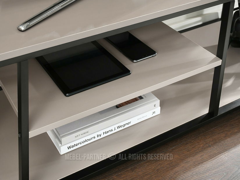 Măsuță TV/Dulap Jabalinas (negru)