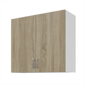 Dulap superior de bucătărie Sylrona 80 G 60 2F (stejar sonoma)