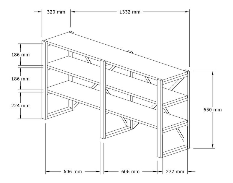 Raft Napoka (nuc + negru)