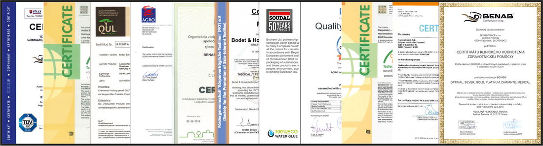 Penový matrac Benab Gold Memory Soja 200x180 cm (T2/T3)