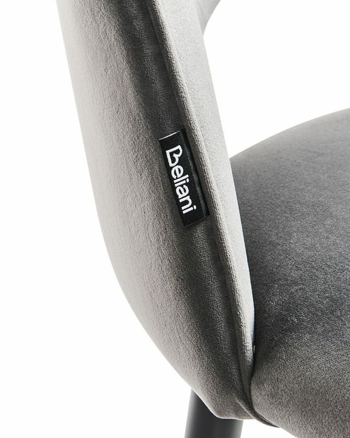 Étkezőszék szett 2 db. MAGI (szövet) (szürke)