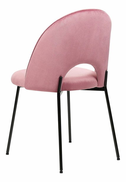 Set 2 ks jedálenských stoličiek Clarissa (ružová)