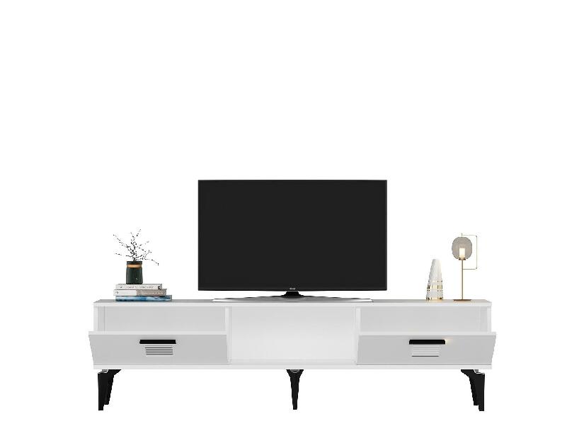 TV asztal/szekrény Vipapo 11 (fehér) 