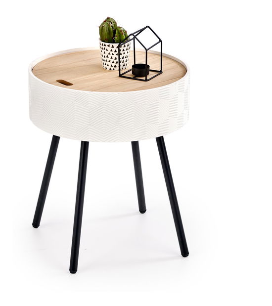 Konferenčný stolík Armelia (biela) *výpredaj