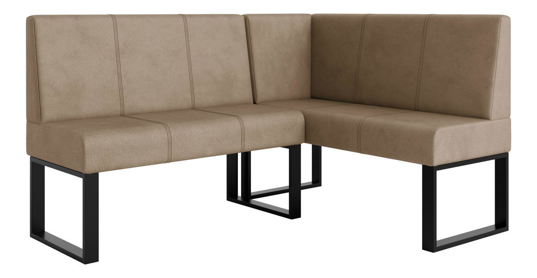 Kuhinjska kutna klupa Bernio 130x170 (tamno bež) (D)