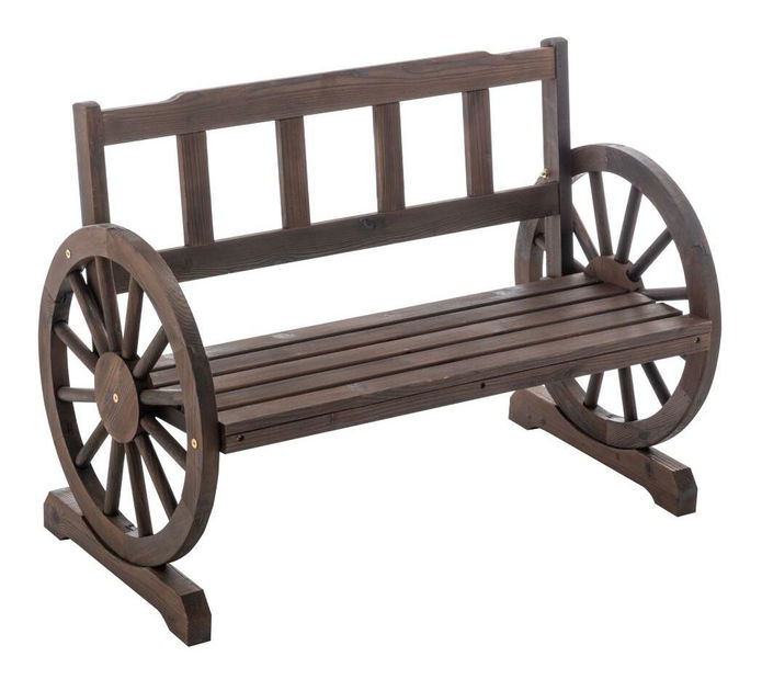 Vrtna klupa Sibu 1 (smeđa)