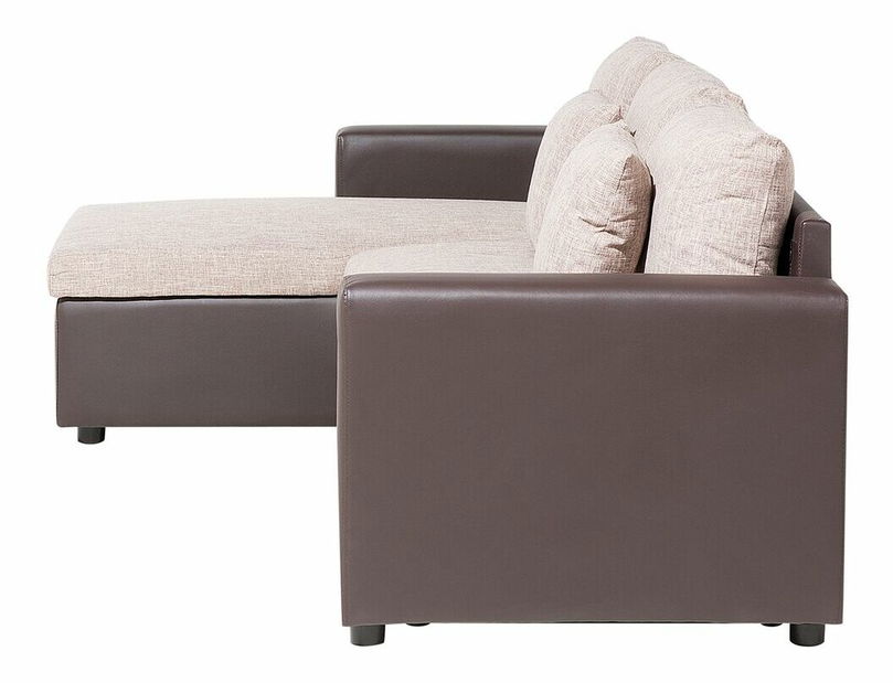 Kutna garnitura TAASTRUP (smeđa) (L)