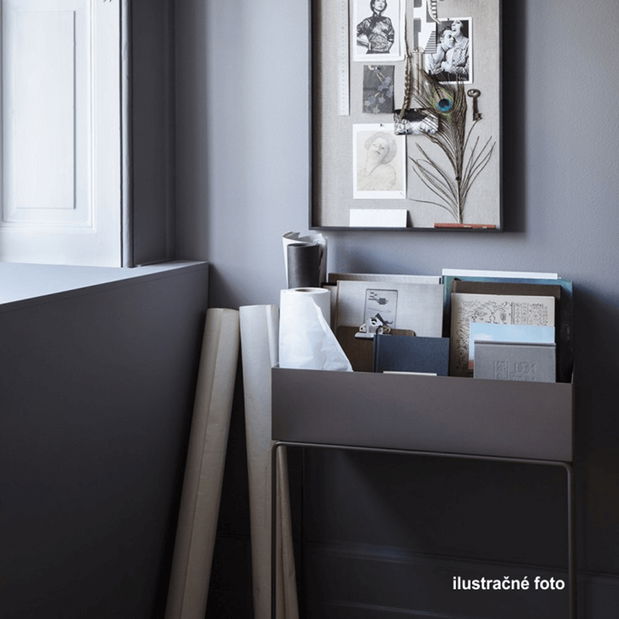 Fém virágállvány Indrazia typ 3 (fehér)