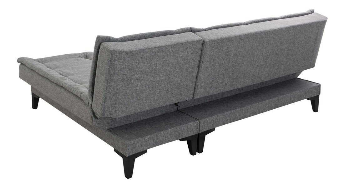 Canapea extensibilă Syrma S (gri închis)