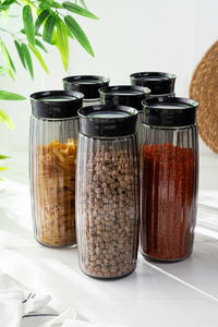 Set recipiente pentru alimente (6 buc.) Aslan (antracit)