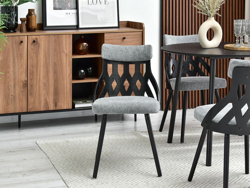 Szék Crab (fekete szürke + fekete)