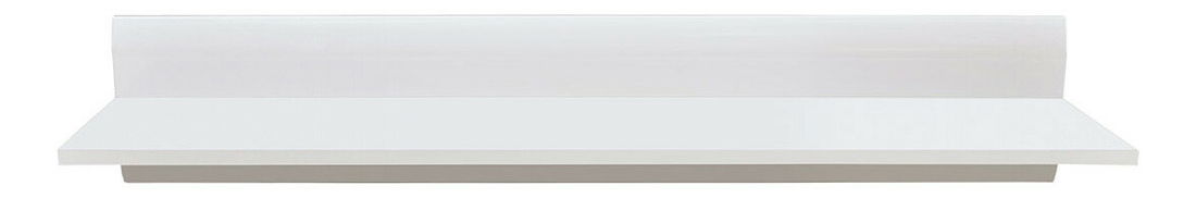 Polica BRW Azteca Trio P/2/11 (biela + lesk biely)