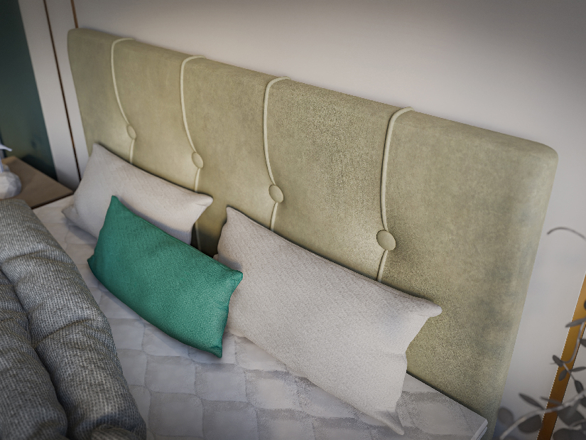 Jednolôžková posteľ Boxspring 80 cm Roseann (svetlobéžová) (s matracom a úl. priestorom)