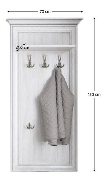 Panou cuier 70 Trippy (woodline crem) 