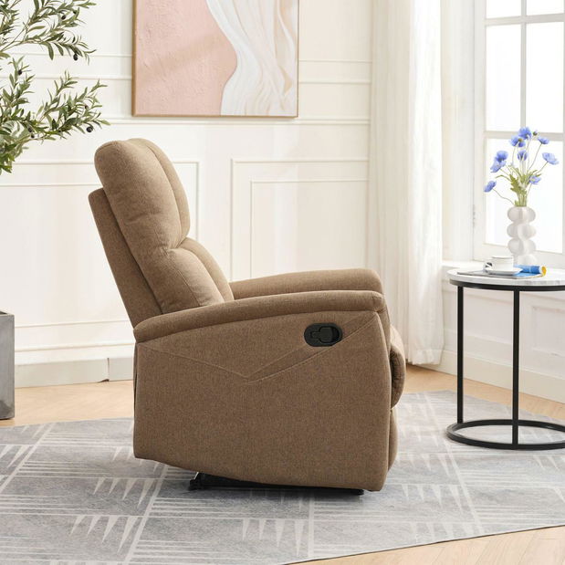 Podesiva fotelja Temor (smeđa)