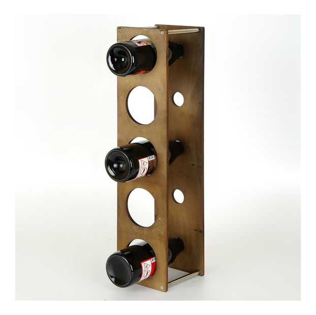 Ukrasni stalak za vino Vanute 7 (orah)