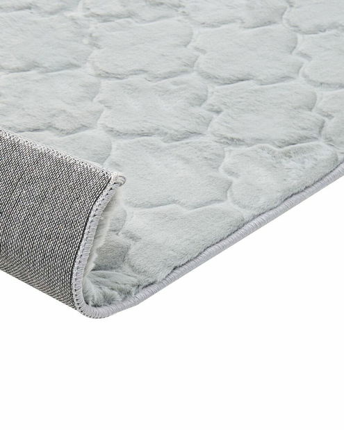 Műszőrme szőnyeg 160 x 230 cm Gharry (világosszürke)