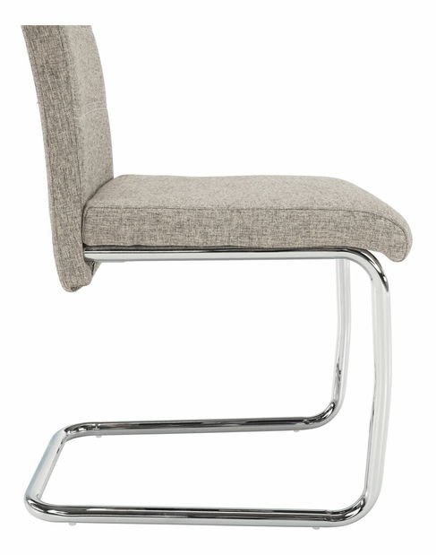 Étkezőszék Abira New (bézs + króm)