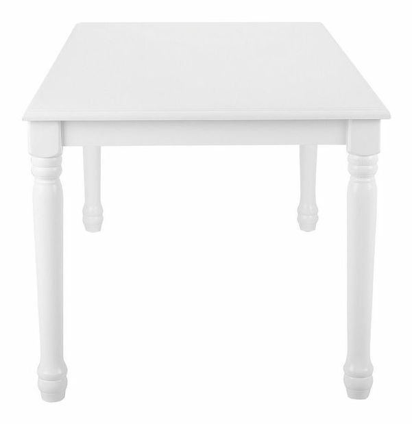 Masă de sufragerie Celin (pentru 8 persoane) (alb)