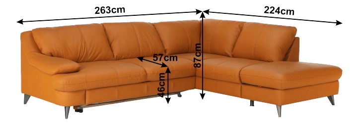 Rohová sedačka Lirola (P)