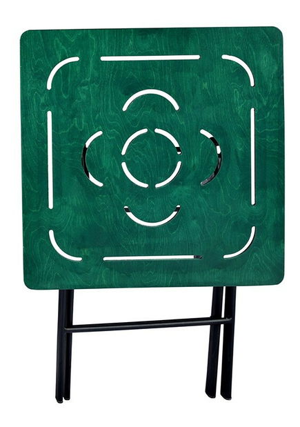 Set masă scaune de grădină (3 buc) Bonita (verde + Negru)