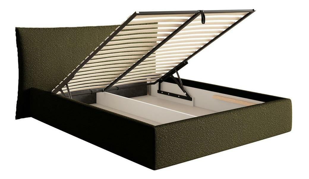 Franciaágy 140 cm Swiftie 140 (oliva + fekete)