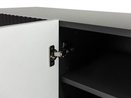 Komoda s krbom Tilderi Grey 180 (antracit) *bazár