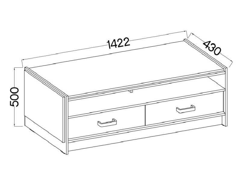 TV stolík Kari 320