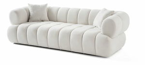 Pohovka trojsedačka Petronel (biela)