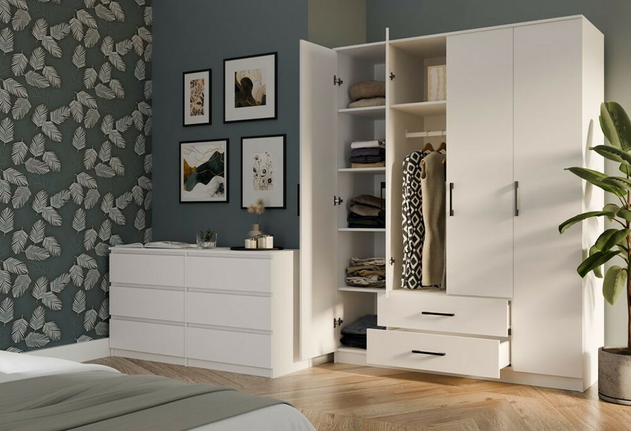 Dulap de haine Rigidez 3 (alb)