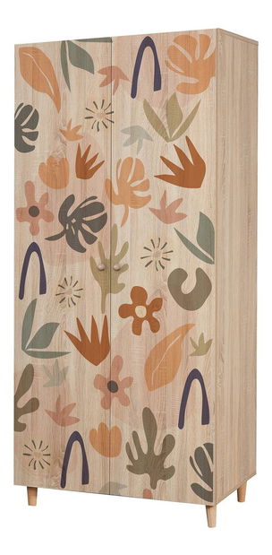 Šatníková skriňa Lydie 906 (dub sonoma)